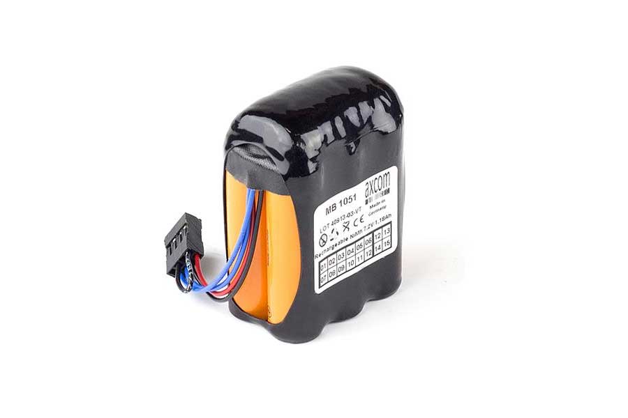 NiMH Battery for DRÄGER OXYLOG 2000 - 7,2V/1,18Ah NiMH Battery for DRÄGER OXYLOG 2000 - 7,2V/1,18Ah