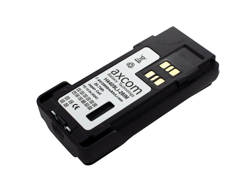 High-capacity battery for the Motorola DP2000 and DP4000 series