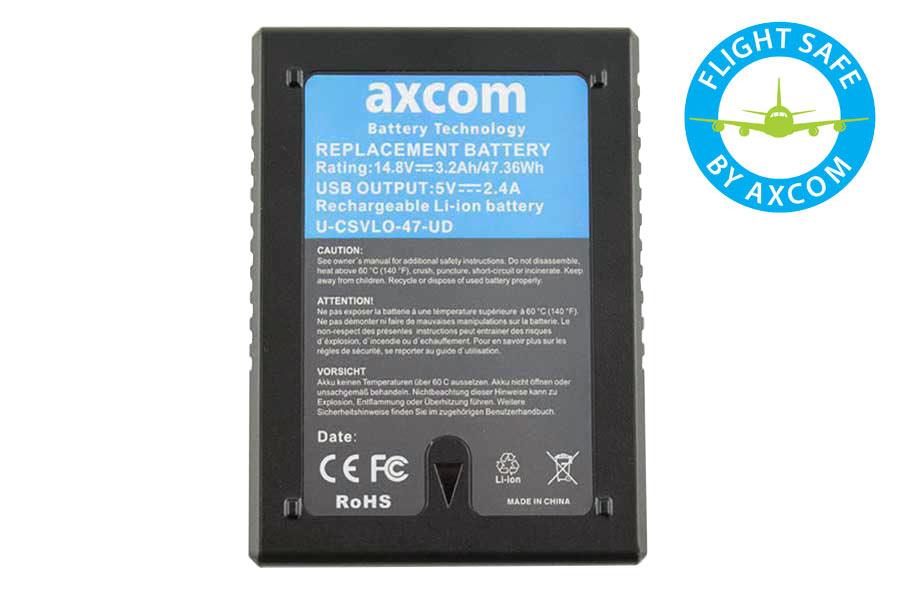 Micro V-Mount battery for Sony BP-L40 with 14,8V, 48Wh