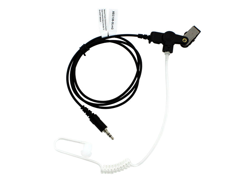 In-ear headphones, bayonet connector, sound tube/transducer unit (3.5 mm straight jack with thread)