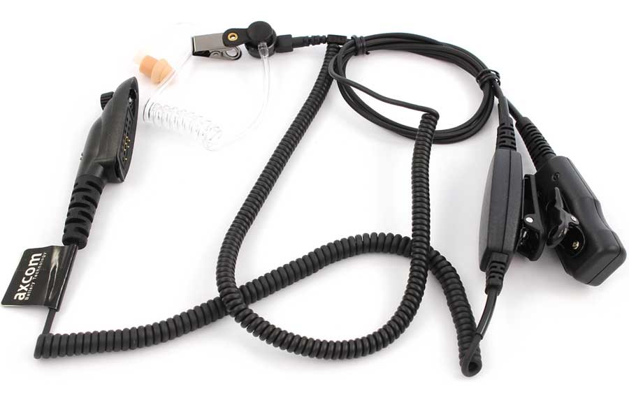 Sound tube headset, 2-cable solution for Motorola GP320, GP340, GP360 Sound tube headset, 2-cable solution for Motorola GP320, GP340, GP360