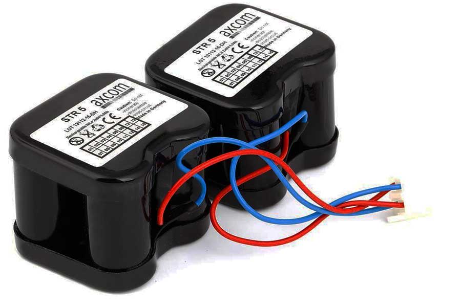 NiCd battery for Laerdal suction unit - 2X 6V/1.9AH NiCd battery for Laerdal suction unit - 2X 6V/1.9AH