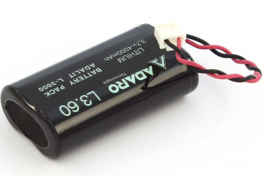 Rechargeable battery for Adalit L-3000 hand lamp 