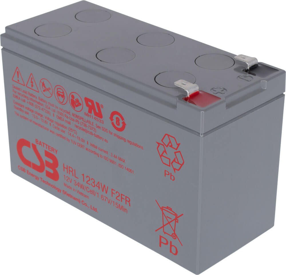 CSB Bleiakku HRL1234WF2-FR - 12V 34W (longlife)