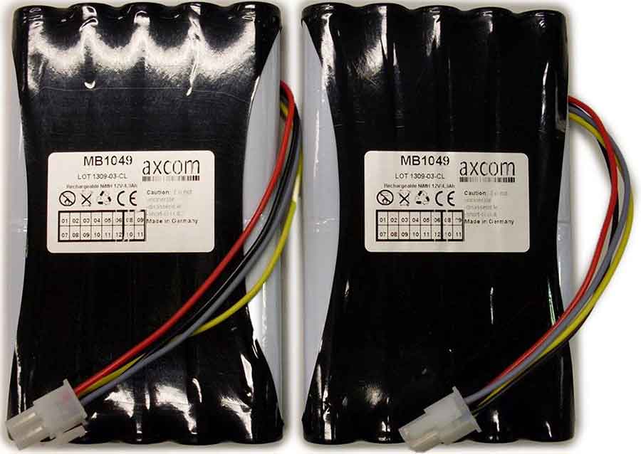 NiMH Battery for Datex monitor S5 - 2X 12V/4Ah
