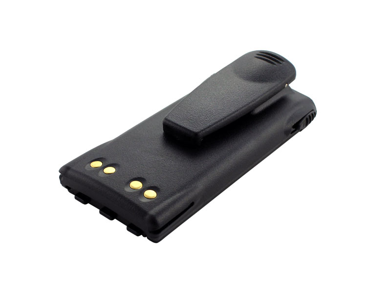 Rechargeable Li-Ion battery for Motorola radios - backside Rechargeable Li-Ion battery for Motorola radios - backside