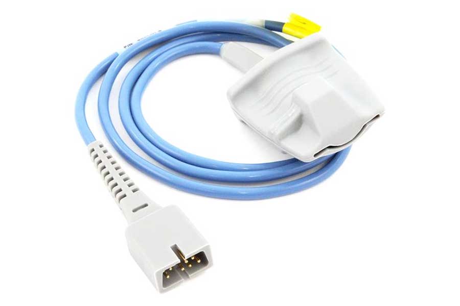 SPo2 soft finger sensor for Nellcor - adults from 40kg - 90cm cable