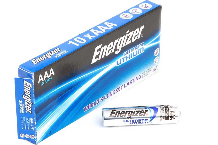 Li-ME Battery for ENERGIZER ULTIMATE MICRO AAA/FR03 - 1,5V/1,25Ah (PCS20)