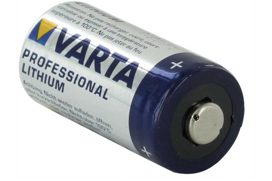 LI-ME VARTA CR-123A/DL123A/CR123/CR17345/CR123A/K123LA - 3V in VPE10 LI-ME VARTA CR-123A/DL123A/CR123/CR17345/CR123A/K123LA - 3V in VPE10