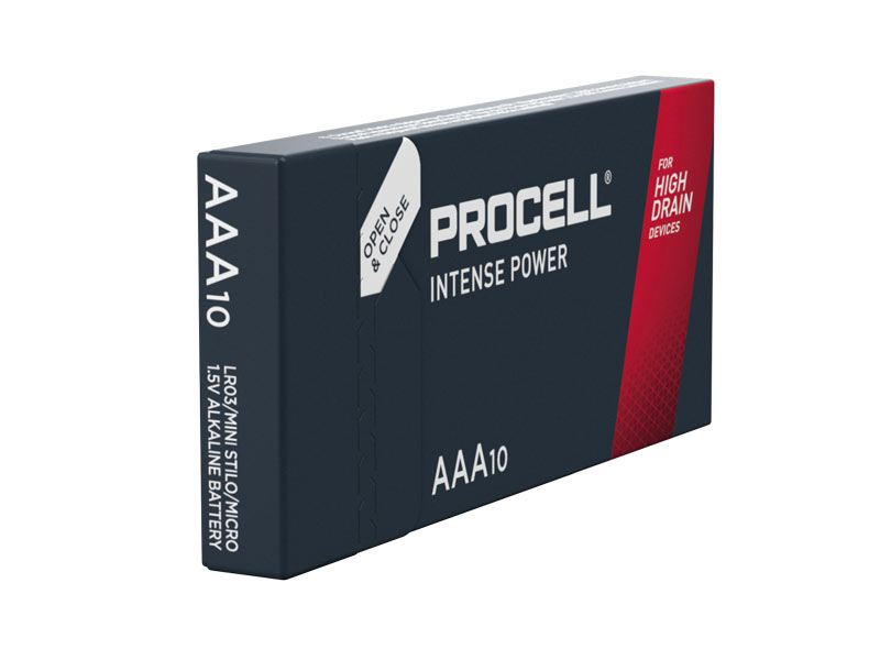 Battery Procell Intense AAA / Micro / LR03 / MN2400 Alkaline - 1,5V (VPE10)