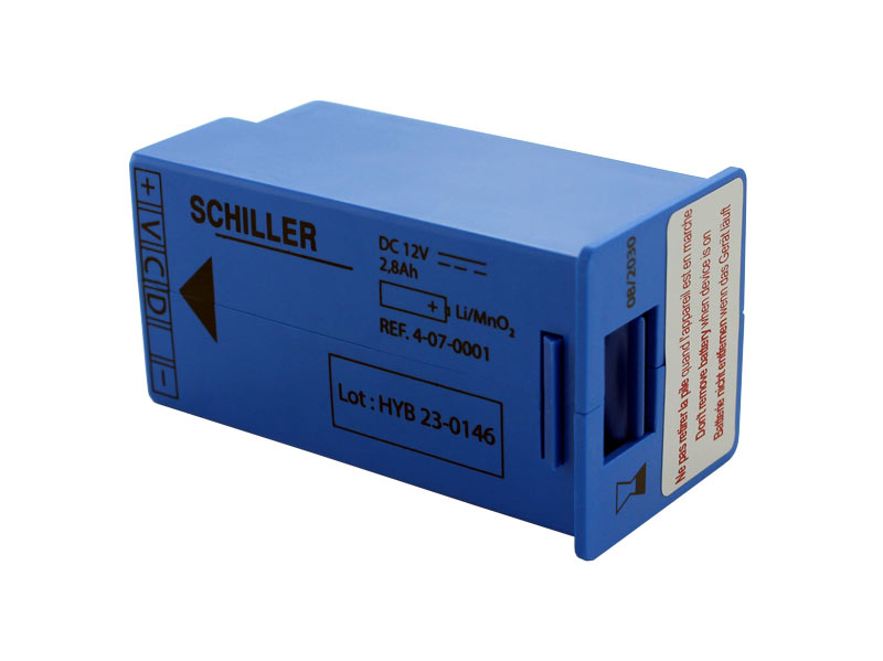 Li-ME Battery for Bruker / Schiller Defi Fred Easy - 12V/2,8Ah (ORIGINAL)