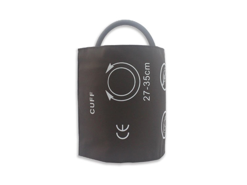 Blood pressure cuff comfort for adults with extremities 27-35cm