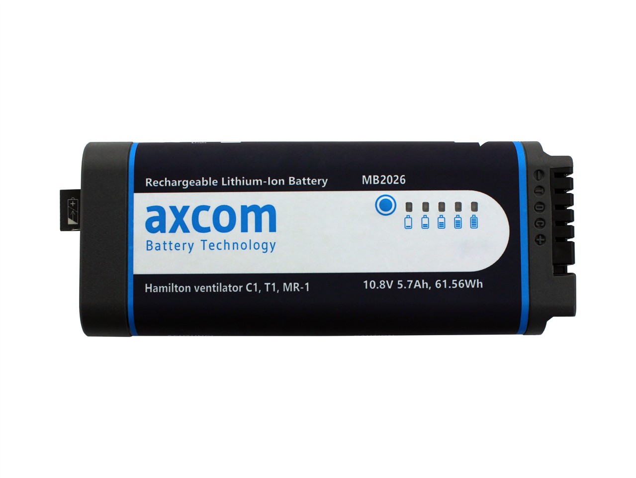 Li-Ion battery for Hamilton C1, T1, MR-1, 10.8V/ 5.7AH