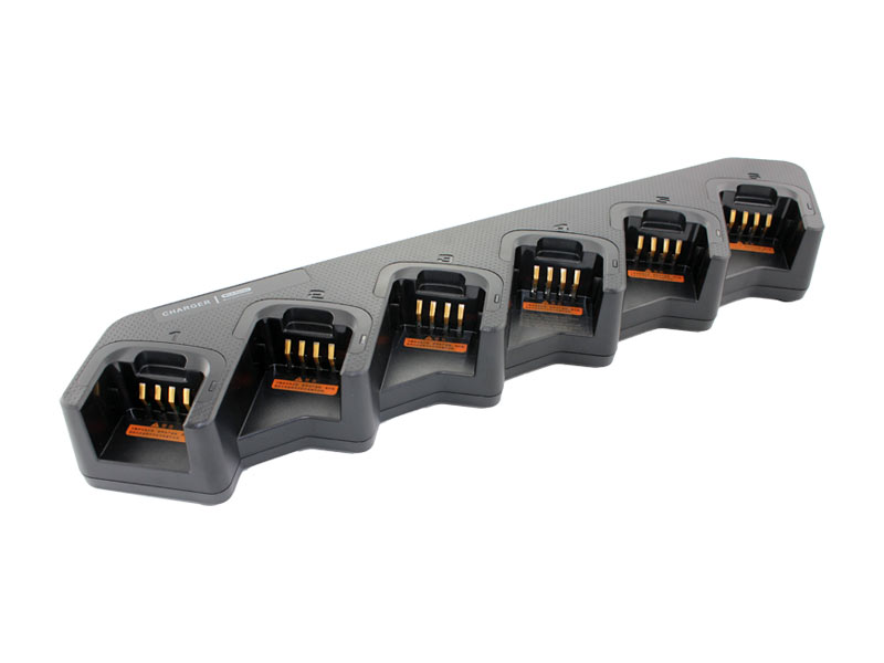6-slot charger for Hytera PD5, PD6, PD7 6-slot charger for Hytera PD5, PD6, PD7