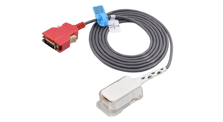 SpO2 extension cable for Masimo RED LNC to Masimo LNC MP-10