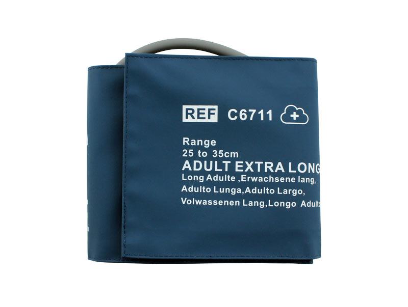 Blood pressure cuff Comfort, 1 tube, for oversized adults (Adult+) with extremities 25-36cm Blood pressure cuff Comfort, 1 tube, for oversized adults (Adult+) with extremities 25-36cm