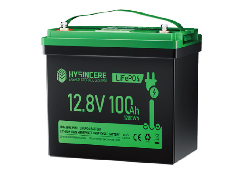 Lithium iron phosphate battery (LiFePO4) 12.8V/100Ah