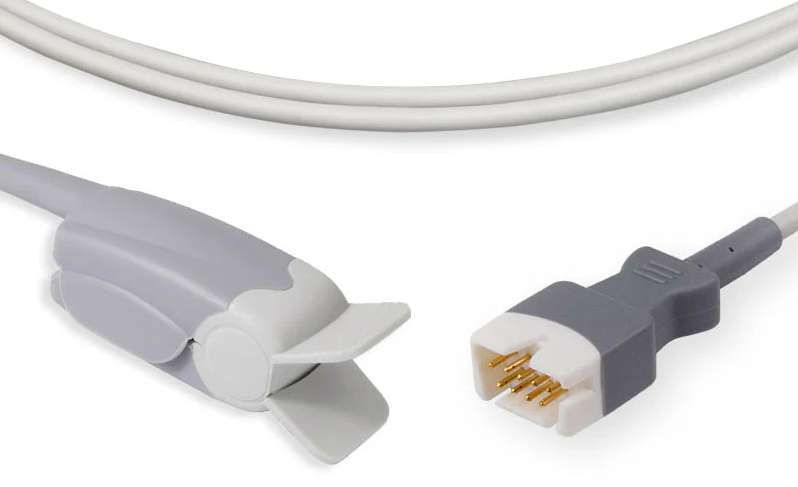 LNCS SpO2 finger sensor with 9 pin Nellcor connector, Adults, 0,9m