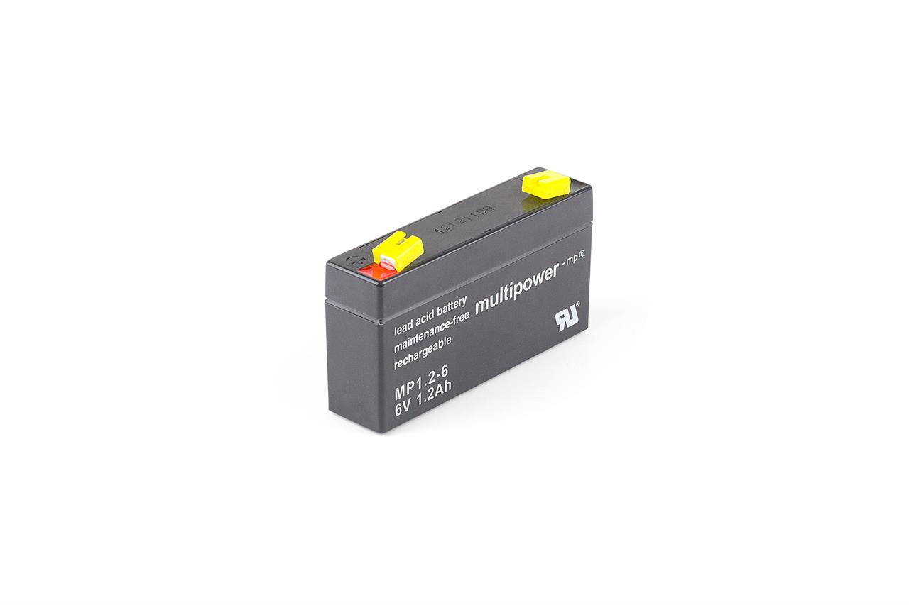 Lead battery MULTIPOWER MP1,2-6 - 6V/1,2Ah (VDS)