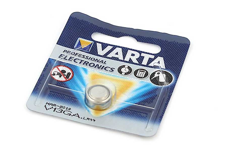 VARTA V13GA, LR44, GPA76 alkaline button cell battery – 1.5V VARTA V13GA, LR44, GPA76 alkaline button cell battery – 1.5V