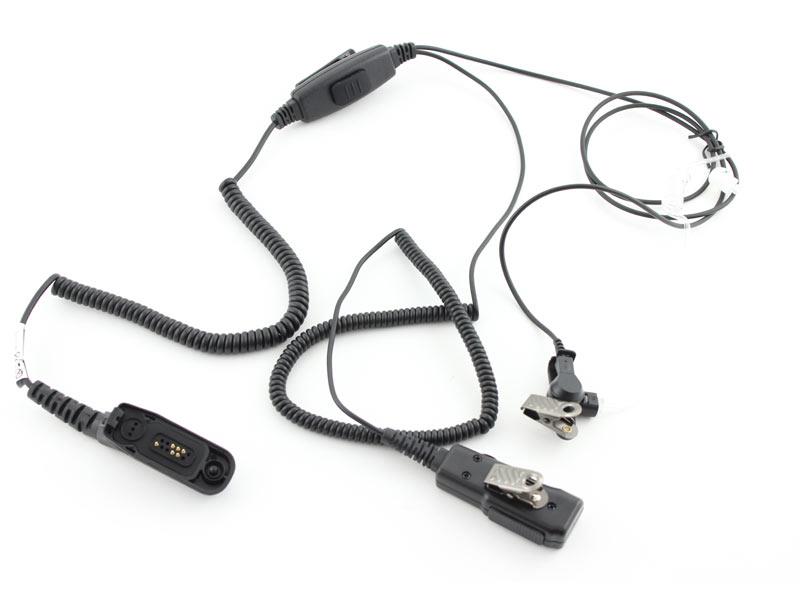 Sound Tube Headset 2 Cable Solution for Motorola MTP6650, MTP850FuG, DP300, DP4000 Sound Tube Headset 2 Cable Solution for Motorola MTP6650, MTP850FuG, DP300, DP4000