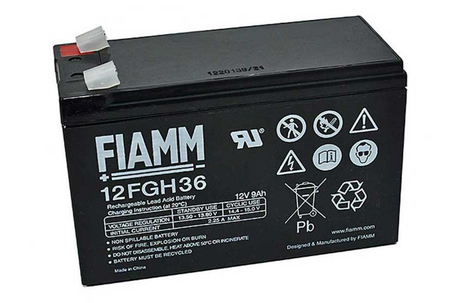 PB rechargeable battery (incl. MTZ) FIAMM FGH20902 (12FGH36) - 12V/9Ah (high current) PB rechargeable battery (incl. MTZ) FIAMM FGH20902 (12FGH36) - 12V/9Ah (high current)
