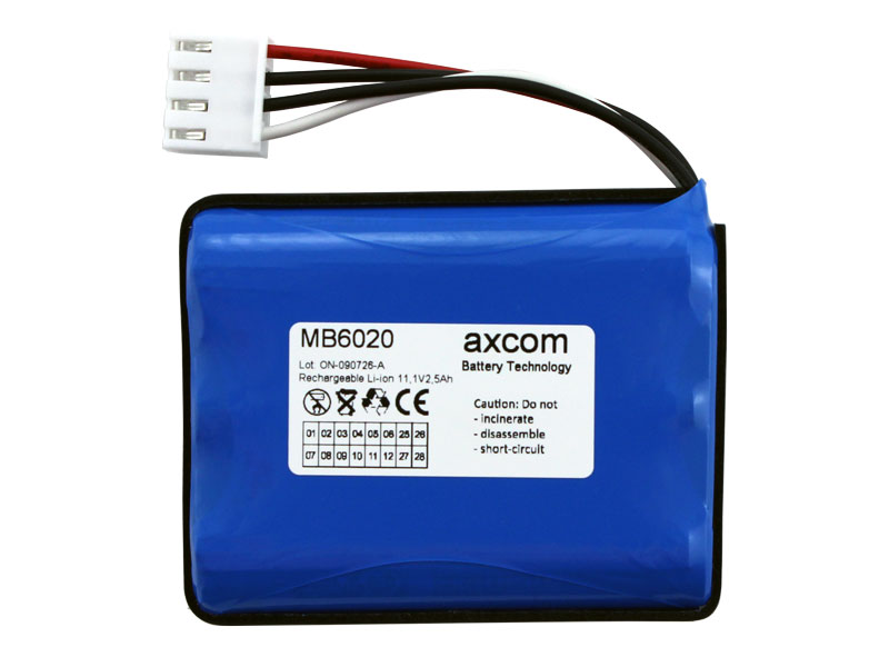 Li-ion battery for Mindray BeneHeart R3, uMEC 6, 7, 10, 12, 15, 11.1V 2.6Ah (LI13S001A)