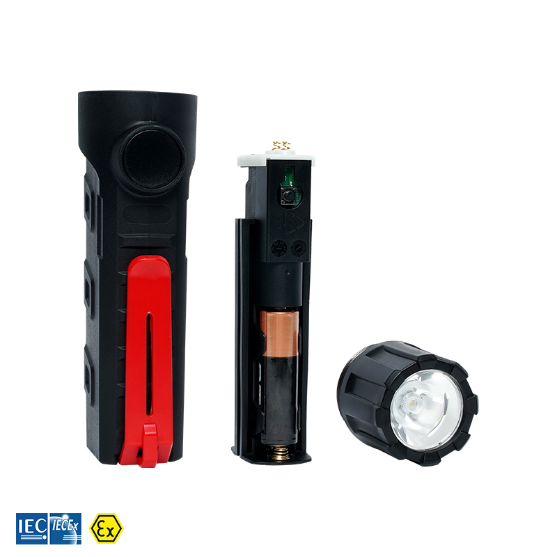 EX-rated, battery-powered torch