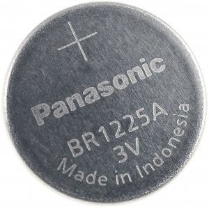 Lithium Knopfzelle BR1225A 3V 48mAh Hochtemperaturzelle (+80°C) Panasonic