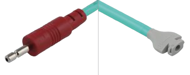 Blood pressure connection cable for Philips, connectors