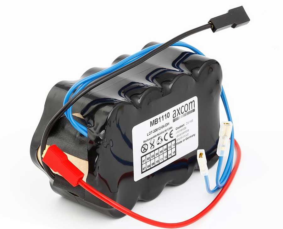 NiCd Battery for METRAX/PRIMEDIC DEFIBRILLATOR B/M110 - 14,4V/1,5Ah NiCd Battery for METRAX/PRIMEDIC DEFIBRILLATOR B/M110 - 14,4V/1,5Ah