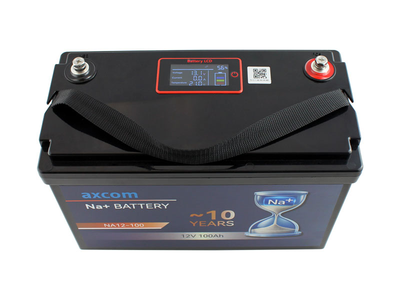 Axcom sodium ion battery 12V 100Ah with M8 contacts Axcom sodium ion battery 12V 100Ah with M8 contacts
