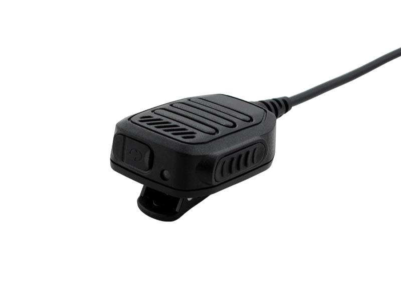 Compact speaker microphone (5.8 cm) for Sepura two-way radios, 3,5mm Connection