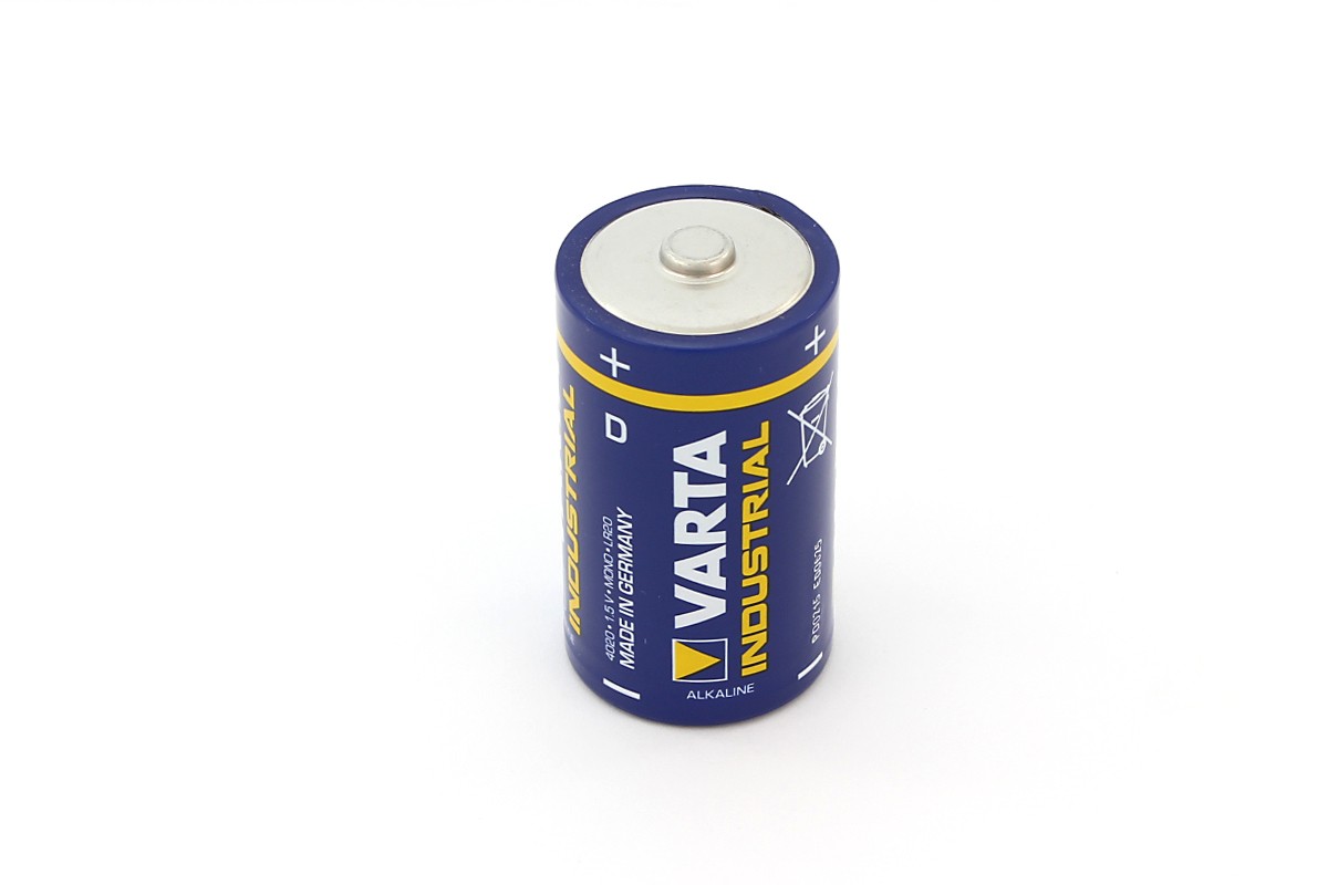 20 Varta Batteries, Industrial, Alkaline, Mono, D, LR20, 1.5V