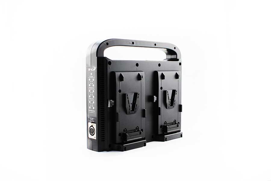 Ladegerät für Sony V-Mount (4 Ladeschächte)