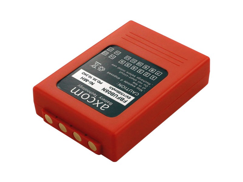 Battery for HBC remote control with 1,5Ah, like HBC FUB05AA, BA225000, BA225030, BA225031, contacts