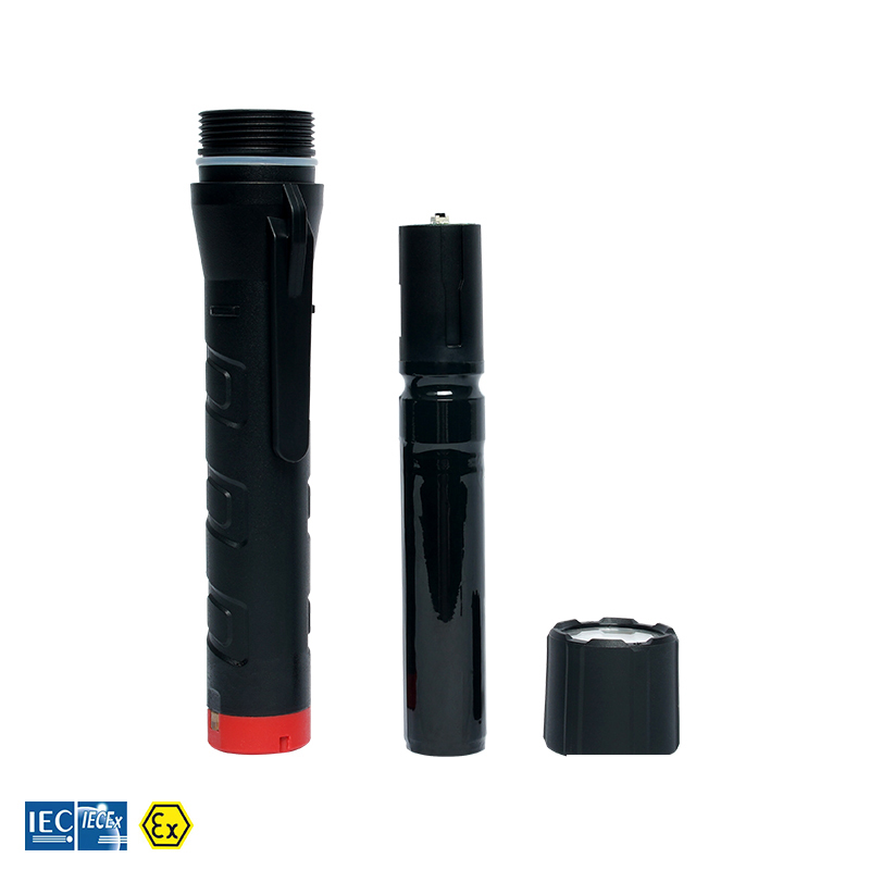 EX-protected LED torch, incl. Li-Ion battery, ATEX, 20h run time EX-protected LED torch, incl. Li-Ion battery, ATEX, 20h run time
