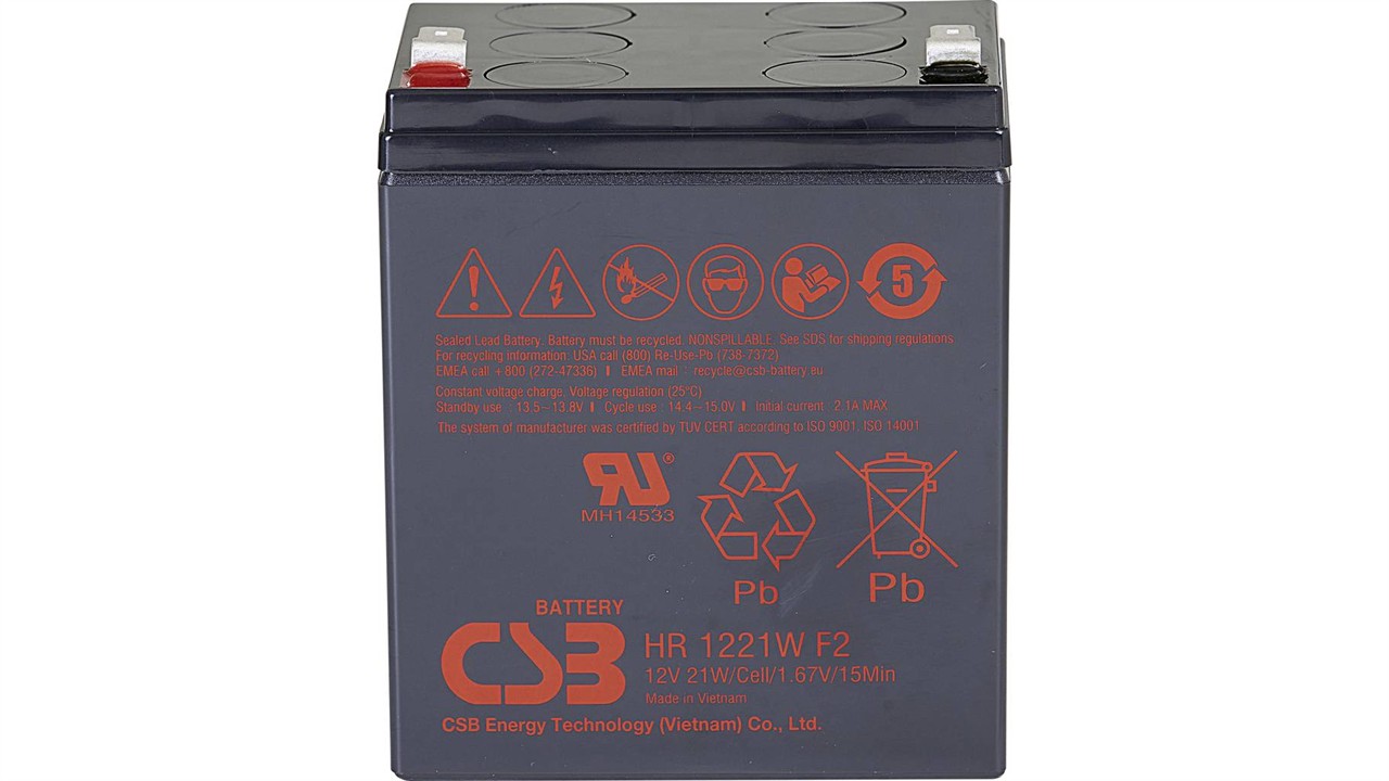 CSB Lead-Acid battery HR1221W F2
