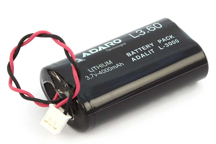 Rechargeable battery for Adalit L-3000 hand lamp 