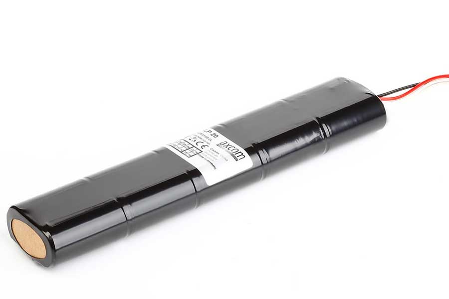 NiMH battery for Physio Control Lifepak 20 - 12V/3,0Ah