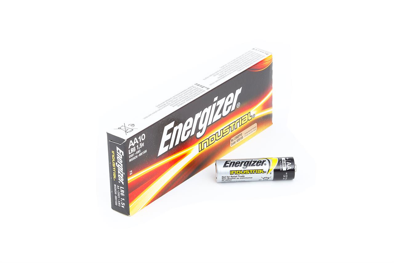 Energizer Mignon AA, LR6 Battery, Industrial Alkaline