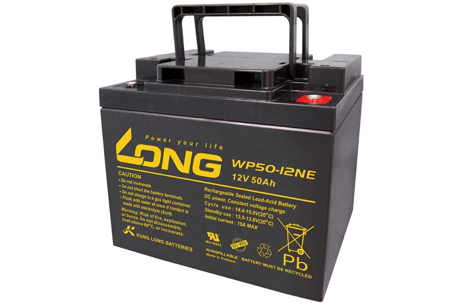 Long Lead-Acid battery WP50-12NE 