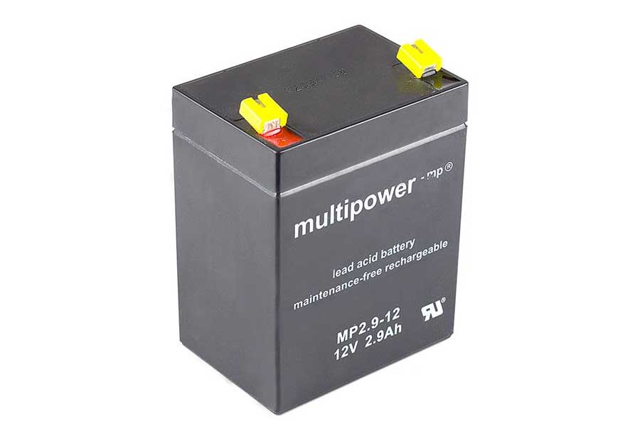 Multipower lead battery MP12-2,9