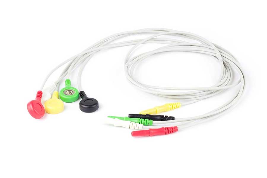 5 lead ECG sensor with DIN plug 5 lead ECG sensor with DIN plug