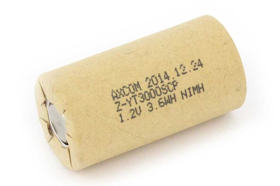 NiMh battery SUB C/YT3000SCP - 1,2V/3,0AH