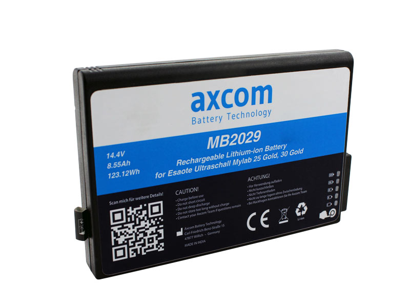 Li-Ion battery for Esaote MyLab Five,25 Gold, 30 Gold 14,4V/8,55AH