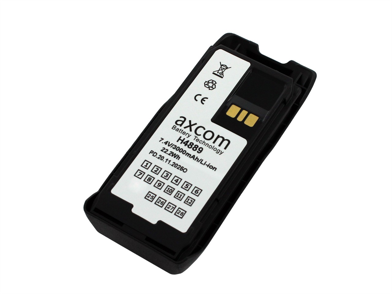 Battery for Motorola R5 with Impres technology and increased capacity