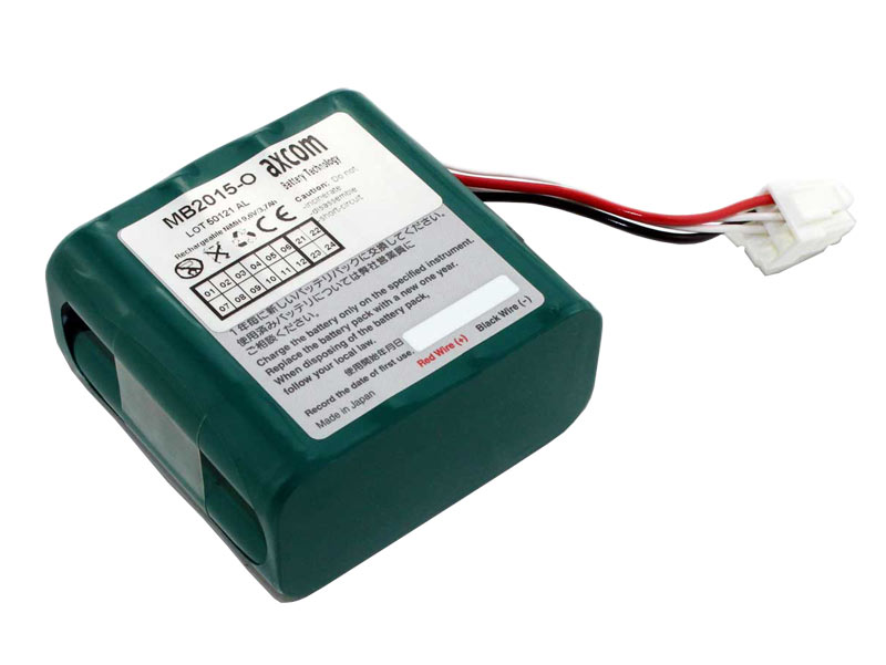 Ni-MH Battery for NIHON KOHDEN Monitor pvm 2701 k/sb-201P (X076) 9,6V/3,7Ah