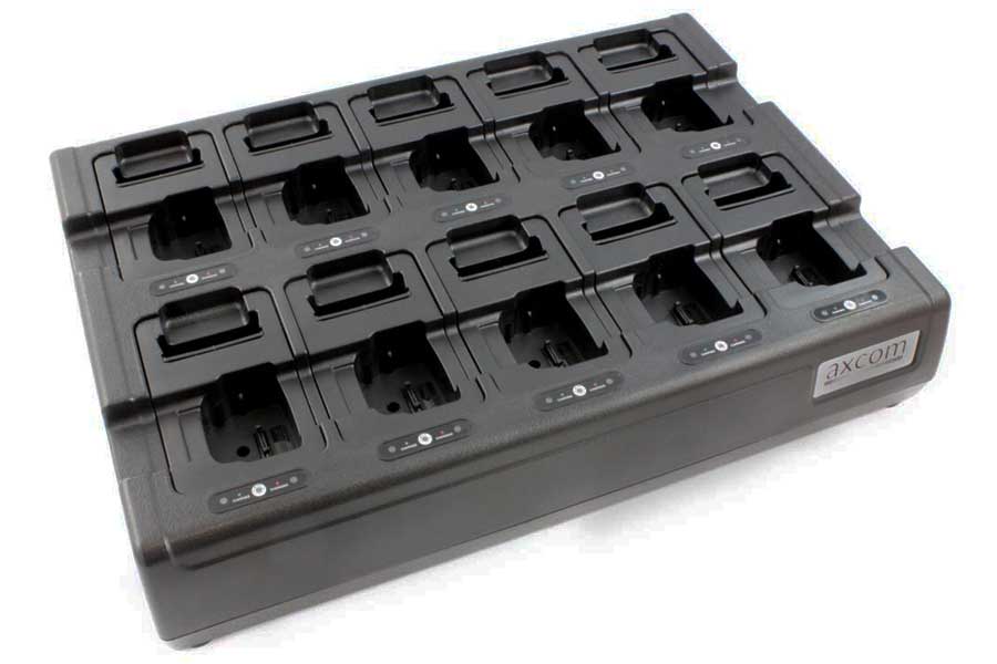 10+10 station charger incl. adapter for Sepura STP8000, STP9000, SC20, SC21