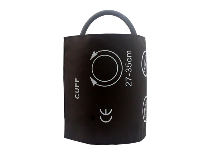 Blood pressure cuff comfort for adults with extremities 27-35cm